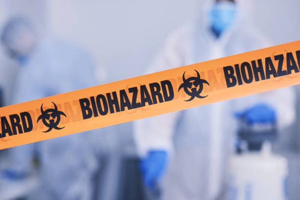 Professional Trauma Scene Cleanup technician working in Farmdale, OH